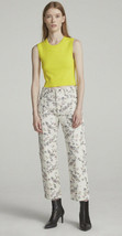 NWT Womens rag &amp; bone Micro Floral Print Cropped Boy Jeans Sz 29 - £34.27 GBP