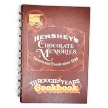 Hersheys Chocolate Memories Through The Years Cookbook 1982 Ring Bound Vintage  - £9.33 GBP