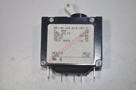 Carling 15A Circuit Breaker 277V 24-Delay 18.75-Trip Amps AA1-B1-24-615-... - $23.24