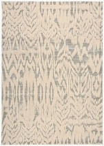 Nourison 15232 Nepal Area Rug Collection Ivory Grey 2 ft 3 in. X 8 ft Runner - £248.54 GBP