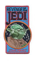 Star Wars: Revenge of the Jedi Yoda Logo Embroidered Patch, NEW UNUSED - £6.19 GBP