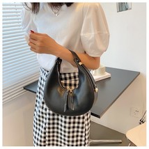 JIOMAY Designer Handbags Wallets for Women 2022 Trend PU Leather Shopper Half Mo - £28.48 GBP