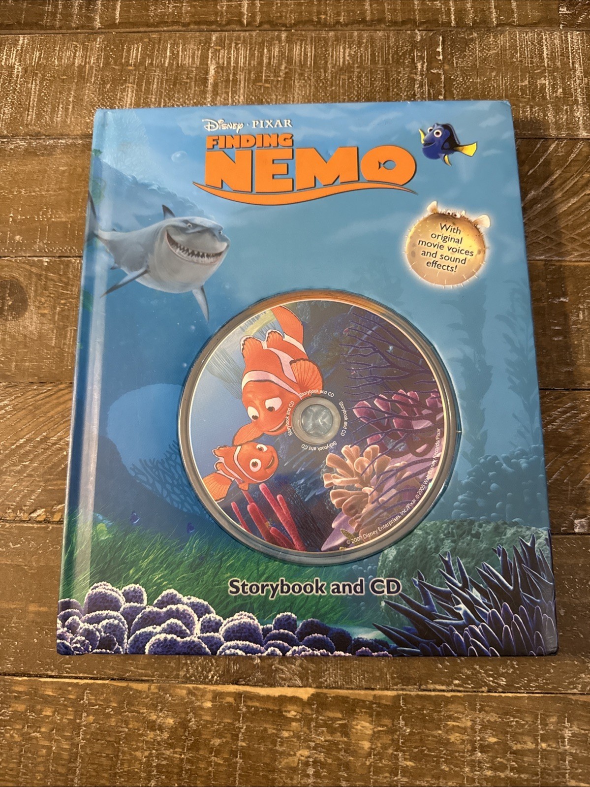 Finding Nemo Hardcover Book And Cd - Books