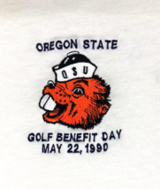 Vintage 1990 Oregon State Beavers Nike Red Tag Golf Shirt w/Flaws Xl+ Polo 90s - £27.18 GBP