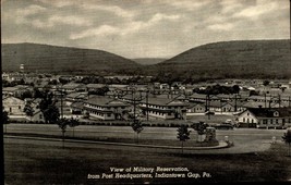 Military Reservation Post Headquarters Indiantown Gap Pennsylvania Postcard BK44 - £3.11 GBP