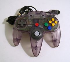 Official Nintendo 64 N64 Atomic Purple OEM Controller - £15.88 GBP