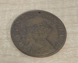 Vintage 1937 Coronation King George Queen Elizabeth Canada Medal KG JD - $19.79