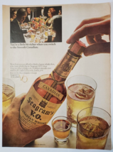 1967 Seagram&#39;s V.O. Vintage Print Ad Seagram&#39;s Canadian Whisky - $12.95