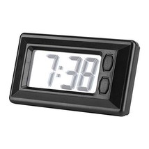 LCD Digital Table Car Dashboard Desk Electronic Clock Date Time Calendar Display - $26.07