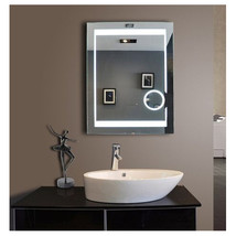 Paris Mirror 28 x 2 x 48 in. Aurora Illuminated 6000K LED Mirror - $899.26