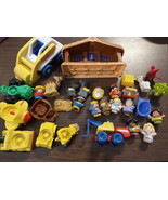 Fisher Price Little People Christmas Story Nativity Set &amp; Extra Little T... - $1,034.92 MXN