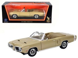 1970 Dodge Coronet R/T Gold 1/18 Diecast Model Car by Road Signature - $2,222.04 MXN