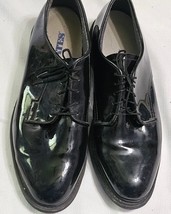 Bates High Gloss Police Military Uniform Dress Shoes 00942 Mens 12E Vibr... - $26.00