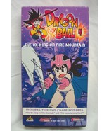 Dragon Ball 4 THE OX-KING ON FIRE MOUNTAIN VHS VIDEO - $20.60 CAD