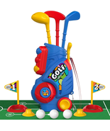 Liberry Toddler Golf Set with Putting Mat, Kids Golf Cart, for 2-5 Years... - $72.99
