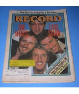 The Who Record Magazine Vintage 1982 Roger Daltry Pete Townsend Jimmy Page - $24.99