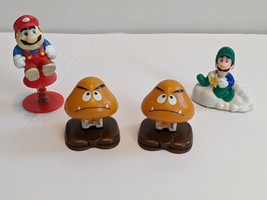 Mario Luigi Goomba Vintage 1989 Mario McDonalds Happy Meal Toys - £9.95 GBP