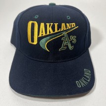 Vintage 90s All American Brand StrapBackOakland Athletics A&#39;s Hat NWOT Old Stock - £45.57 GBP