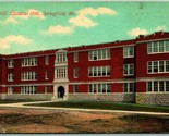 Classica Hall Springfield Missouri MO Unp DB Cartolina H2 - $3.03