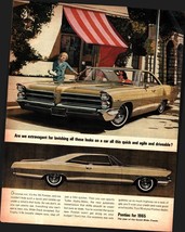 1965 PONTIAC Wide Track art print ad nostalgic c1 - £19.27 GBP