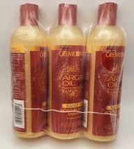 3 Pack - Creme Of Nature - Argan Oil - Moisture &amp; Shine Shampoo - 12 Oz each - £23.53 GBP