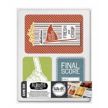 We R Memory Keepers Game Day Albums Made Easy 100 Journaling Cards Set Pack - £14.85 GBP