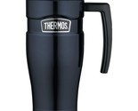 THERMOS Stainless King Vacuum-Insulated Travel Mug, 16 Ounce, Blue - $50.99