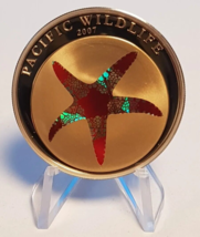 25g Silver Coin 2007 $5 Palau Pacific Wildlife Starfish Prism - $117.60