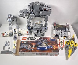 Lego Star Wars Lot Ships Assault &amp; Scout Walker &amp; X-Wing Starfighter + More Huge - £225.75 GBP
