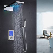 Cascada Luxury 22 Rectangle LED Shower System (wall mounted) with thermostatic  - £994.42 GBP+