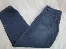 Kate Hill Five Pocket Blue Denim Jeans Sz 10 Boot Cut Inseam = 31&quot; - £5.23 GBP