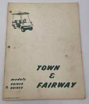 Cushman Town &amp; Fairway Electric Gas Parts Book Catalog Manual OEM Vintage - $28.45