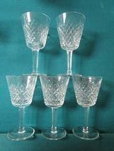 Compatible with Waterford Alana Pattern INCISED Mark Wine and Water GOBLETS Pick - $250.87