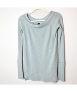 WE THE FREE Thermal Long Sleeve Dusty Blue Top Size XS - £15.56 GBP