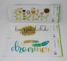 Cricut Iron-On Designs Lot - Sealed - £17.91 GBP