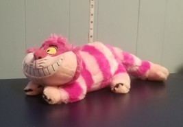 Cheshire Cat Plush Alice In Wonderland Disney 18" Stuffed Animal Pink - £10.03 GBP
