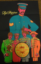 Rare Beatles Black light Poster Sgt. Pepper Lonely Heart Club Original 1... - £337.14 GBP