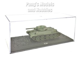 T-34 T-34/76 - Soviet Army, Kursk, 1943 - &amp; Display Case - 1/72 Scale Model - £27.39 GBP