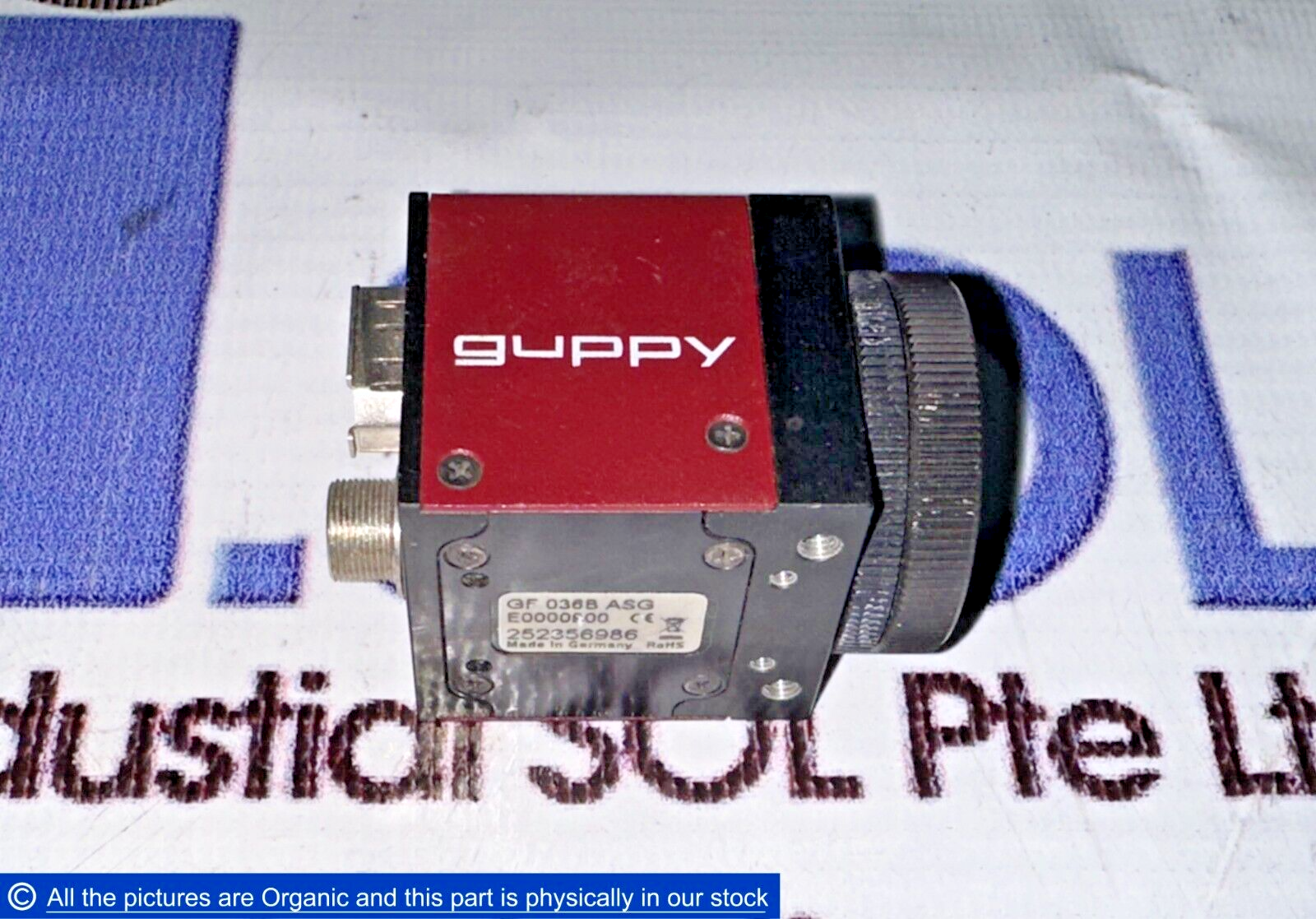 Allied Vision Technologies Guppy GF 036B ASG CCD Camera For Machine Vision - $599.00