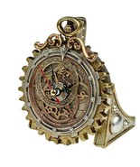 Steampunk Anguistralobe Daedalian Desk Mantle Clock Resin Decor V50 Alchemy - $47.95