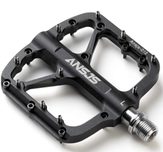 MDEAN ANSJS Mountain Bike Pedals MTB Pedals Bicycle Flat Pedals Aluminum... - $29.95