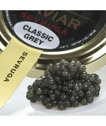 Sevruga Classic Grey Caviar - Malossol, Farm Raised - 7 oz tin - £684.25 GBP