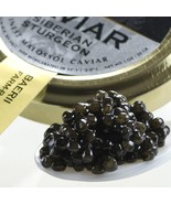 Italian Siberian Sturgeon Caviar - Malossol, Farm Raised - 1 oz, glass jar - £64.95 GBP