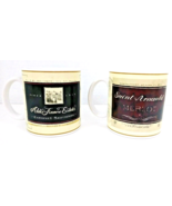 Angela Stachling Private Reserve Merlot &amp; Cabernet Sauvignon Coffee Cups - $15.49 CAD