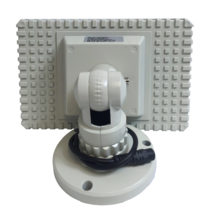 198 PIECE HIGH POWERED 850NM IR SECURITY CAMERA PANEL 400ft. - £95.12 GBP