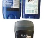 3-Pack Men Deodorant Gillette COOL WAVE + Tom&#39;s Mountain Spring + AXE Ph... - $18.69