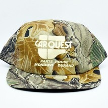 Vintage Carquest Camo Hat Cap Made in the USA Adjustable SKM Durand WI NEW - $14.85