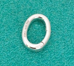 Tiffany Jump Ring Oval Clasping Link Spring Charm or Pendant Holder - $39.90