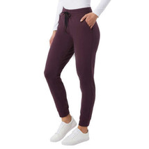 32 DEGREES Womens Tech Fleece Jogger Pants Size Large Color Berry - £31.01 GBP