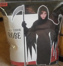 costume halloween black terror robe child one size fits most nwt price i... - $15.00